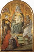 Fra Filippo Lippi Madonna del Ceppo oil